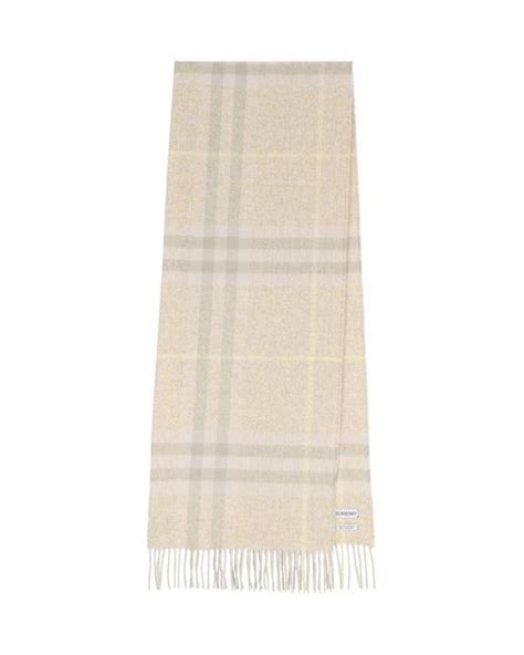 Burberry Scarfs in Natural 